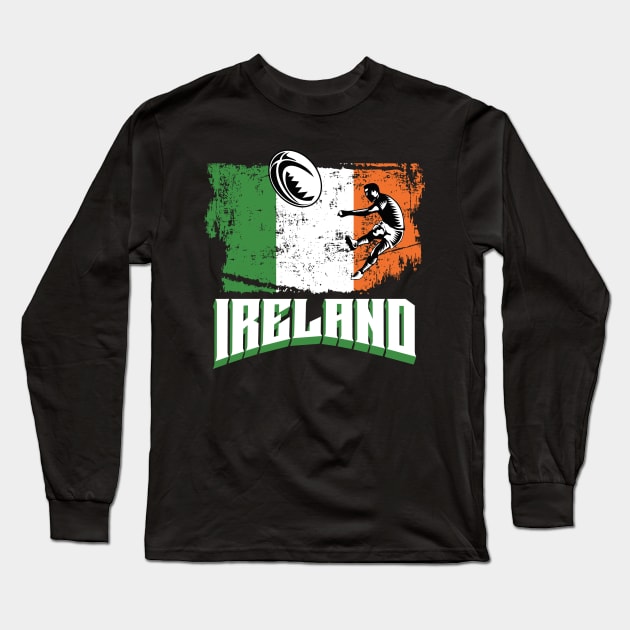 rugby Ireland Long Sleeve T-Shirt by EndStrong